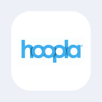 Icon with hoopla logo